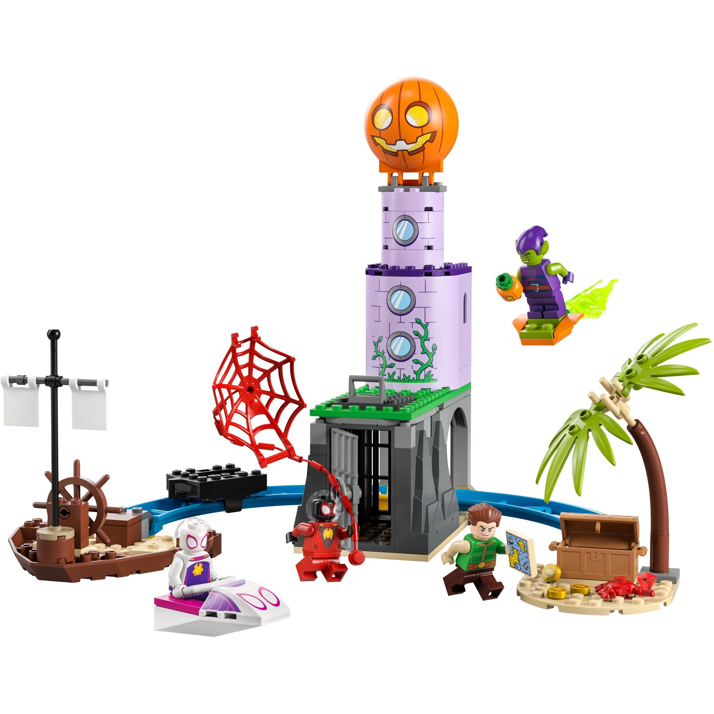 Конструктор LEGO Spidey Команда Паука на маяке Зеленого Гоблина, 149 деталей (10790) - фото 6