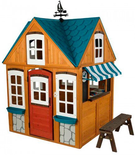 Дерев'яний дитячий будиночок KidKraft Seaside Cottage (402) - фото 1