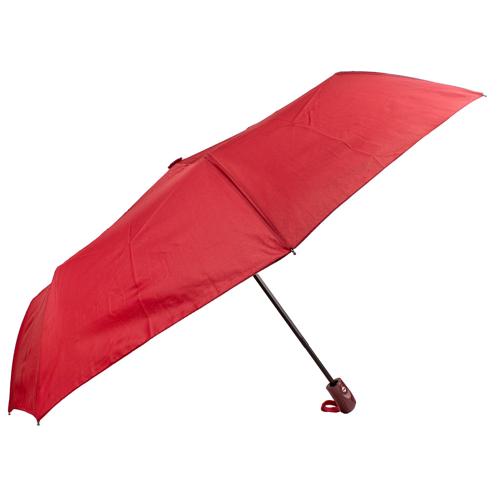 Жіноча складана парасолька повний автомат Eterno 96 см червона - фото 2