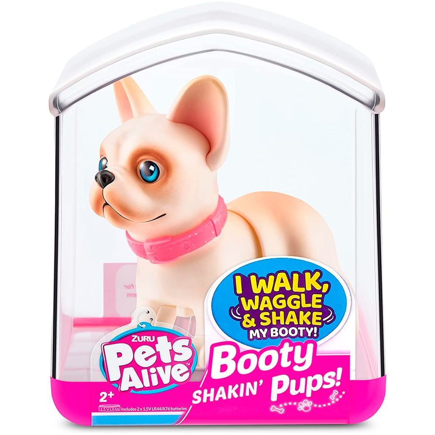 Интерактивная игрушка Pets Alive Игривый бульдог (9530SQ1-1) - фото 1