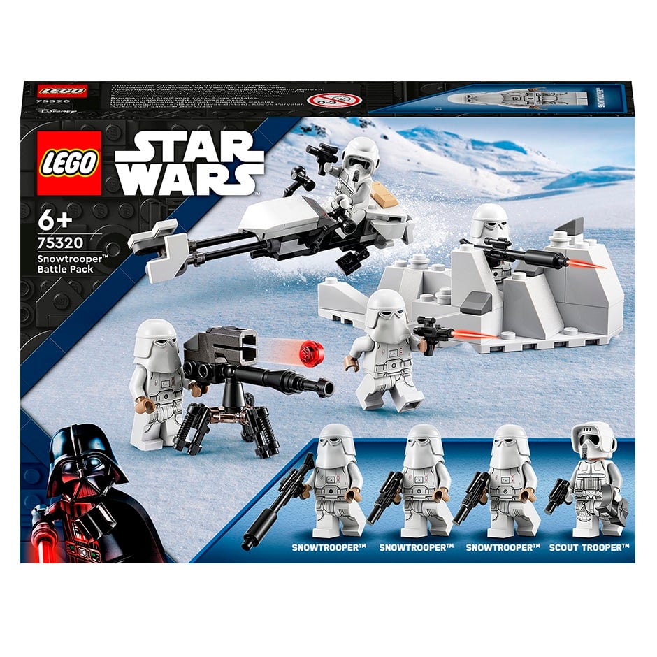 Конструктор LEGO Star Wars Бойовий набір снігових піхотинців, 105 деталей (75320) - фото 1
