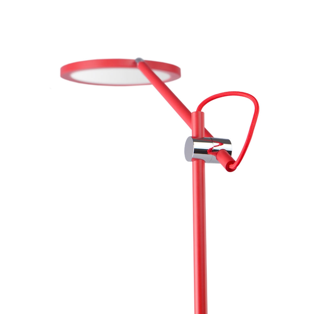 Настiльна лампа Videx LED VL-TF15R 20W 4100K червона (VL-TF15R) - фото 3