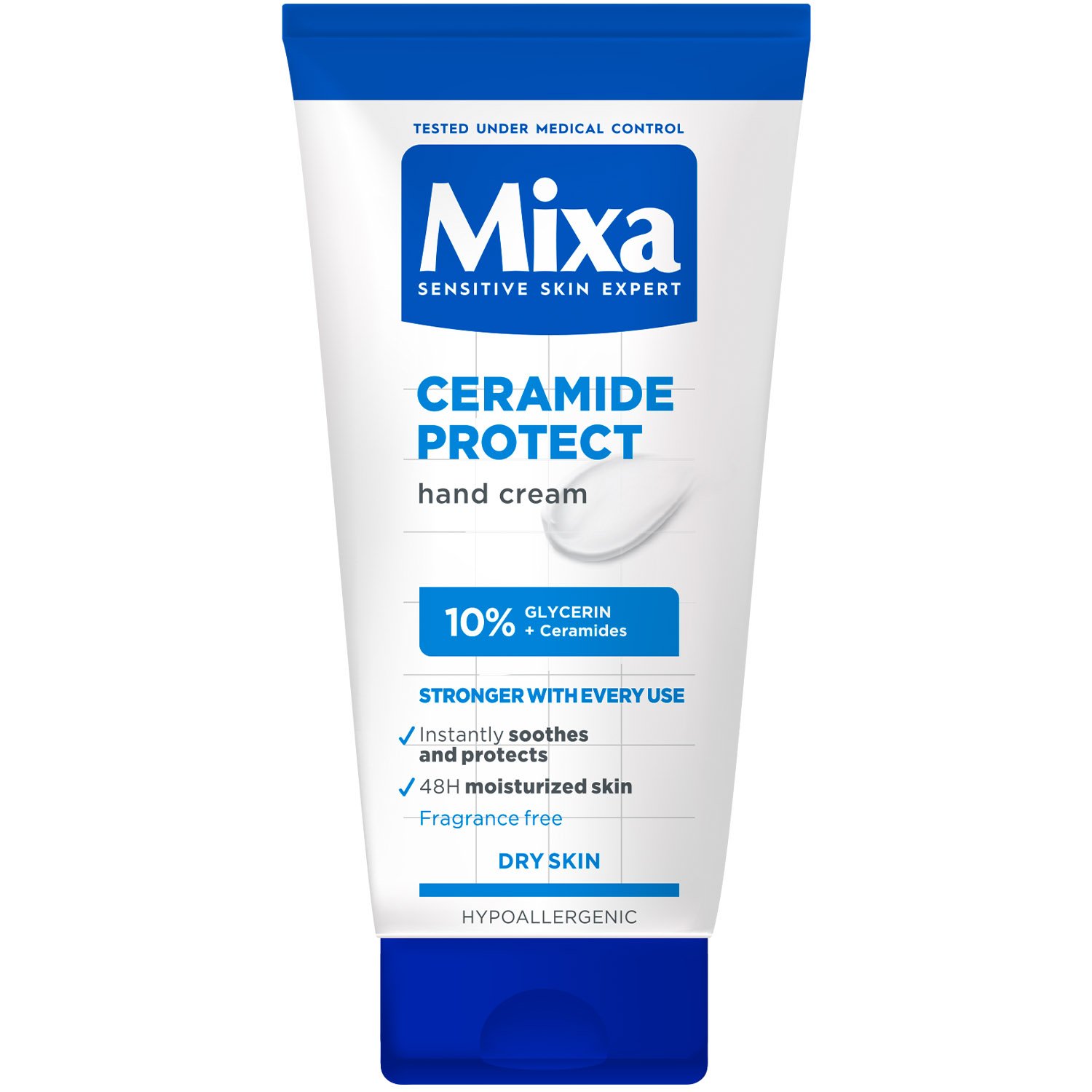Защитный крем Mixa Ceramide Protect для сухой кожи рук, 100 мл - фото 1