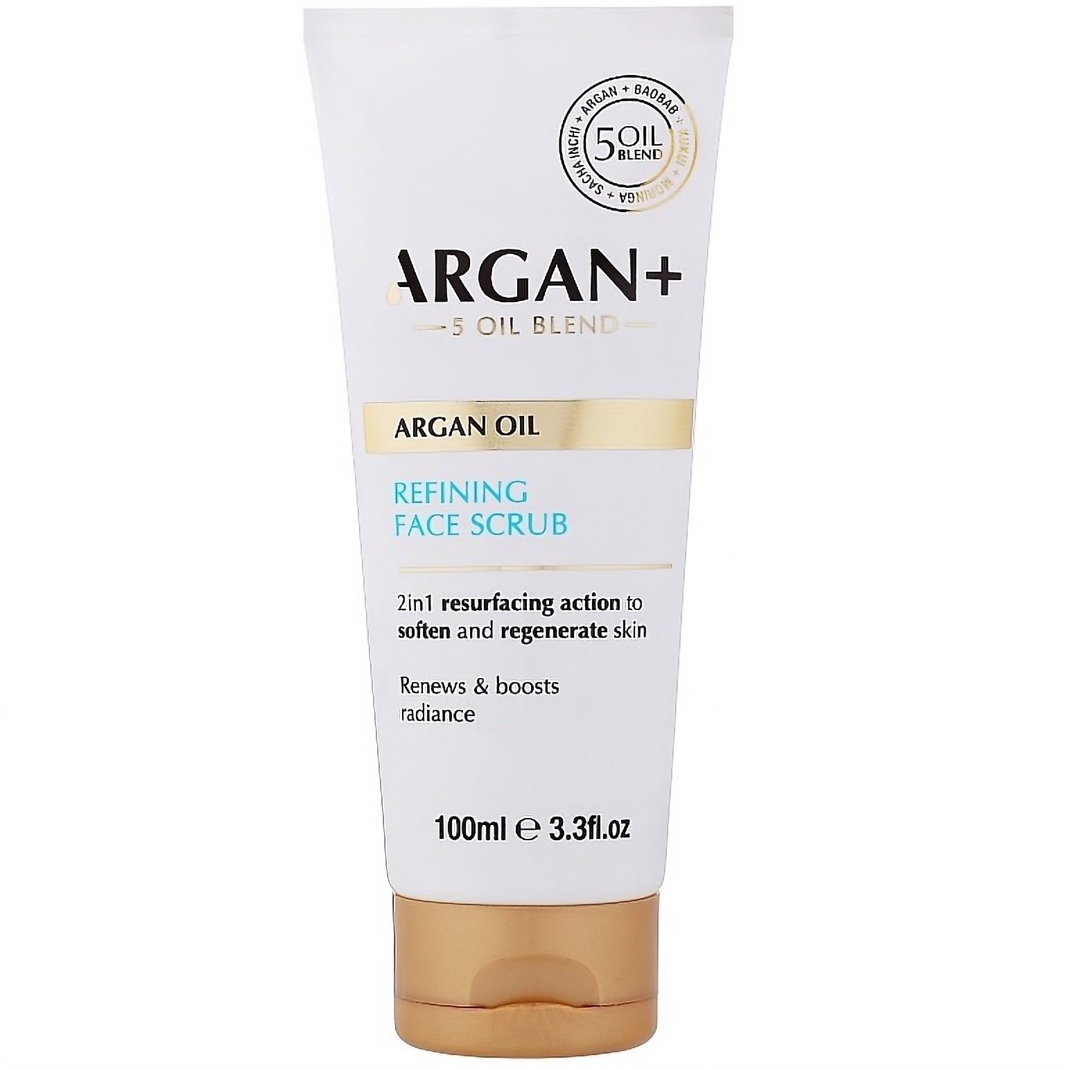 Скраб для лица Argan+ Moroccan Argan Oil Radiance Boosting Facial, 100 мл - фото 1