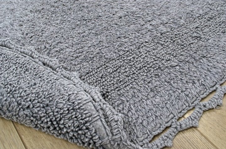 Набор ковриков Irya Vermont gri, 90х60 см и 60х40 см, серый (svt-2000022237895) - фото 3