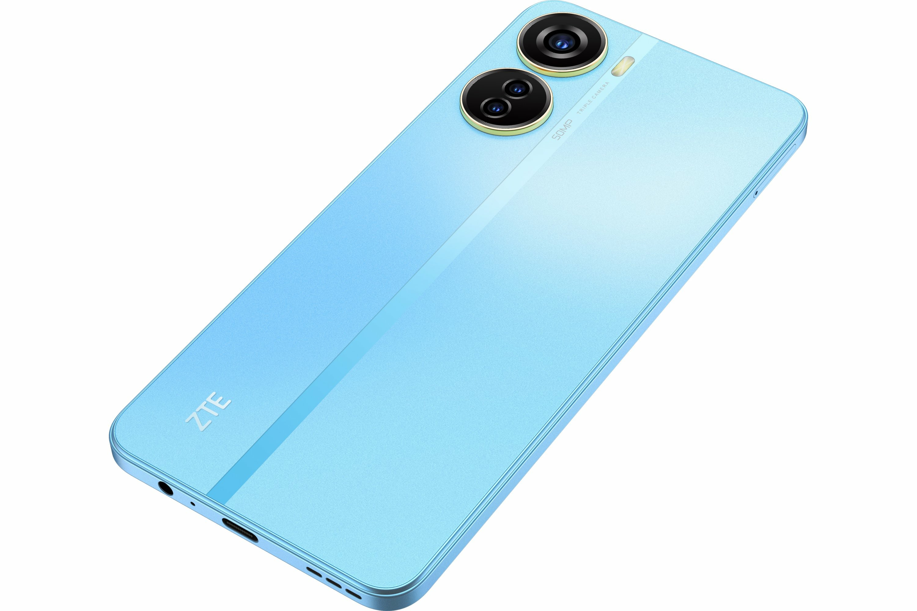 Смартфон ZTE Blade V40 Design 6/128Gb Blue - фото 3