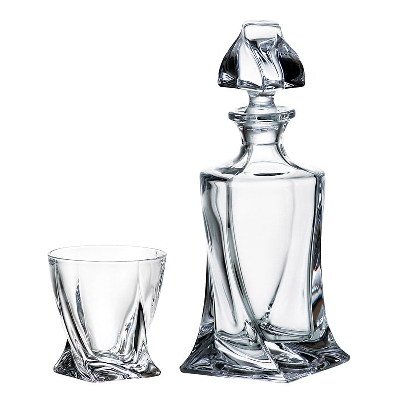 Набір для віскі Crystalite Bohemia Графін + 6 склянок, 340 мл (99999/99A44/480) - фото 1