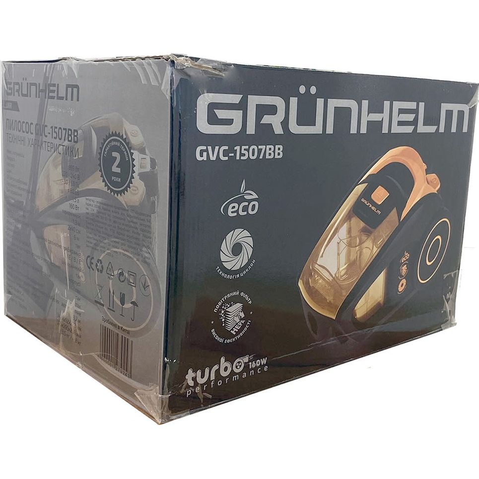 Пылесос Grunhelm Eco GVC-1507BB (127924) - фото 3