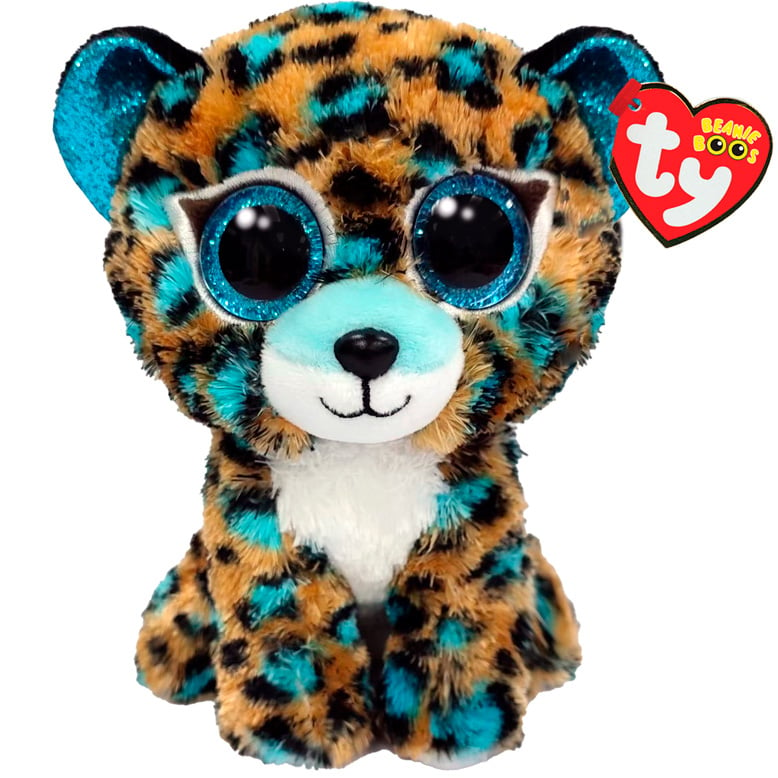 М'яка іграшка TY Beanie Boos Леопард Cabalt, 15 см (36691) - фото 1