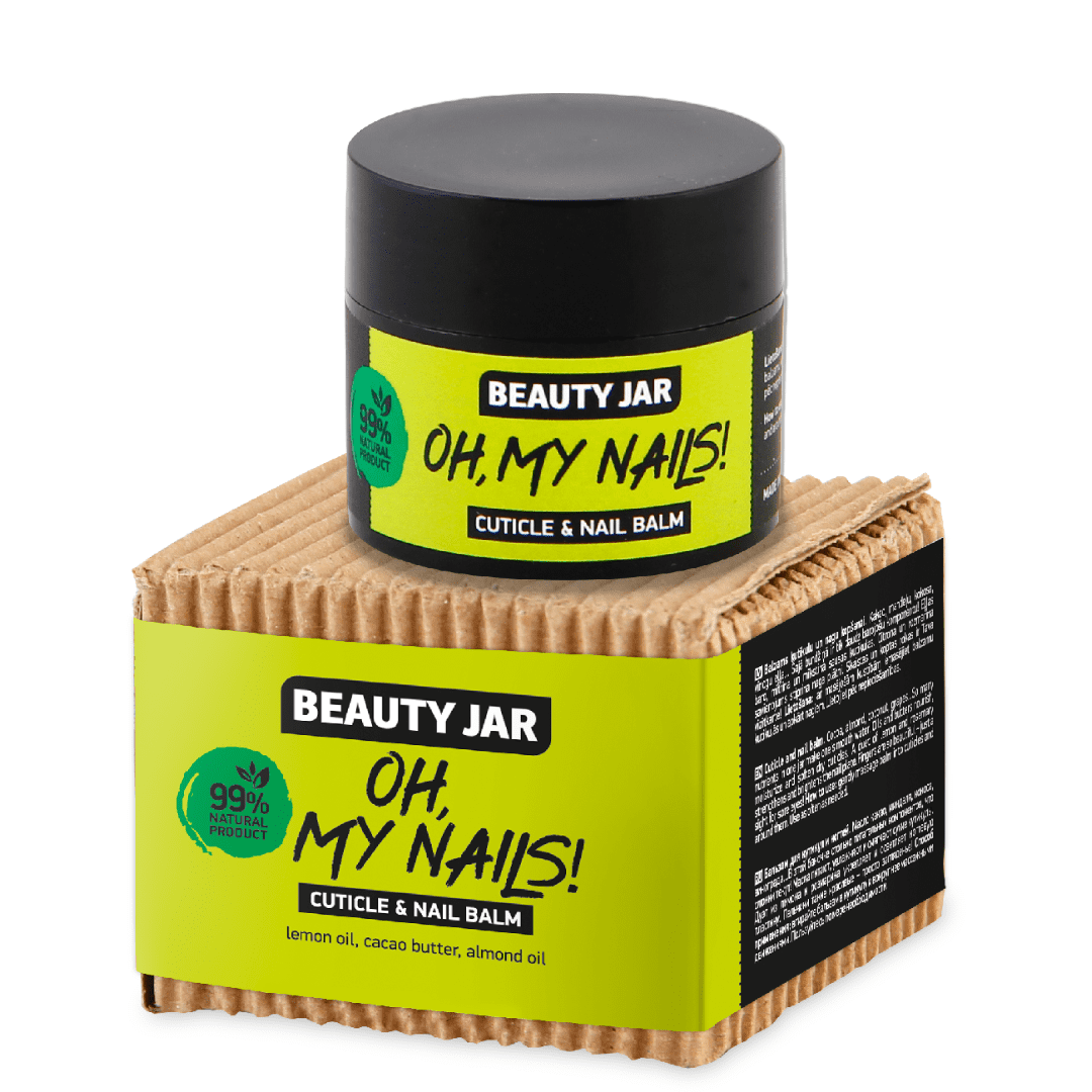 Бальзам для нігтів та кутикули Beauty Jar Oh, My Nails, 15 мл - фото 1