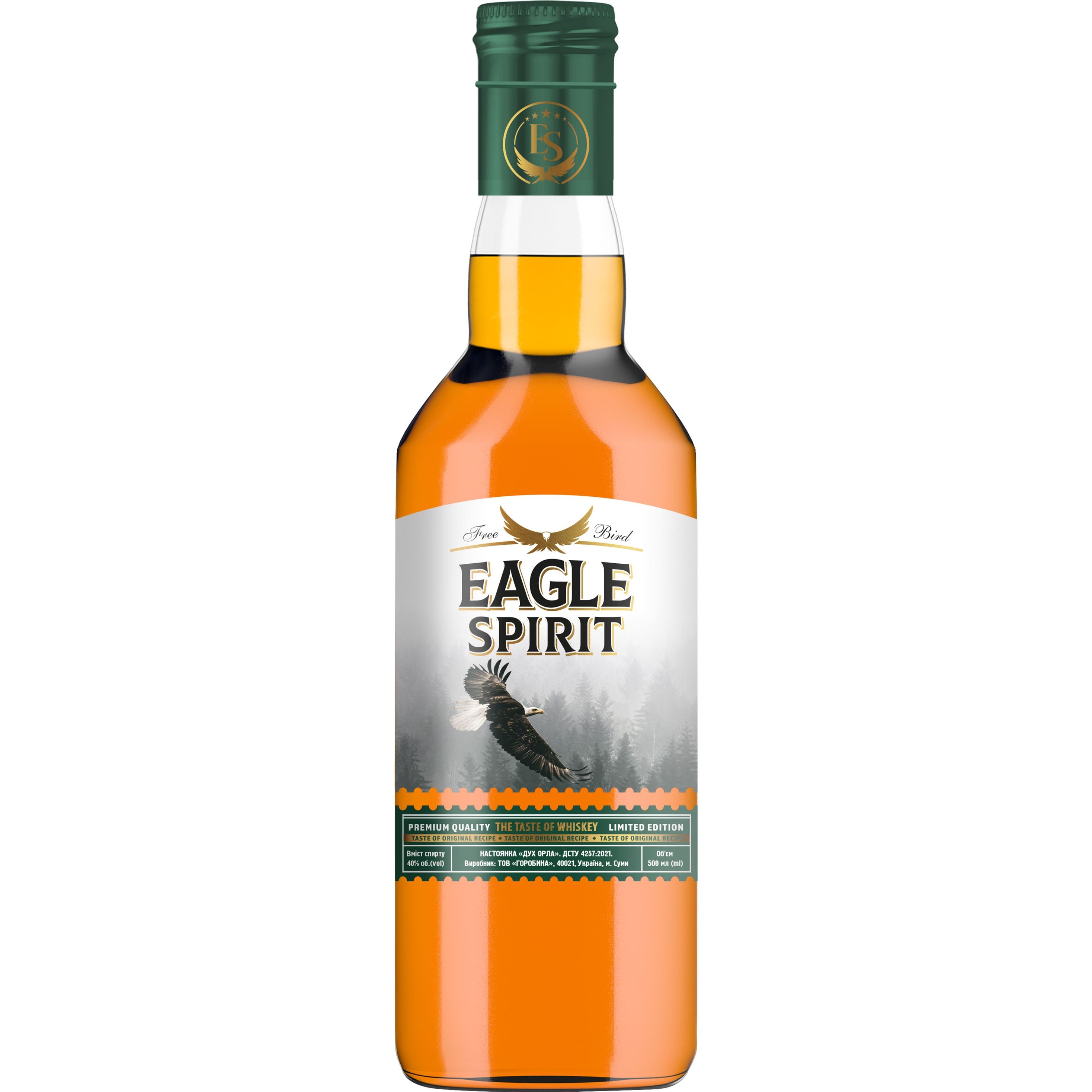 Настойка Eagle Spirit Дух Орла 40% 0.5л - фото 1