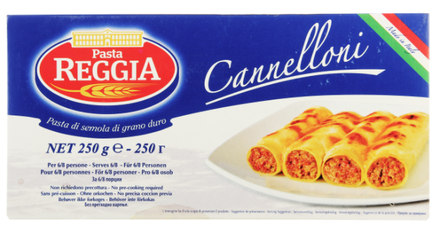 Изделия макаронные Pasta Reggia Каннеллони, 250 г (774357) - фото 1