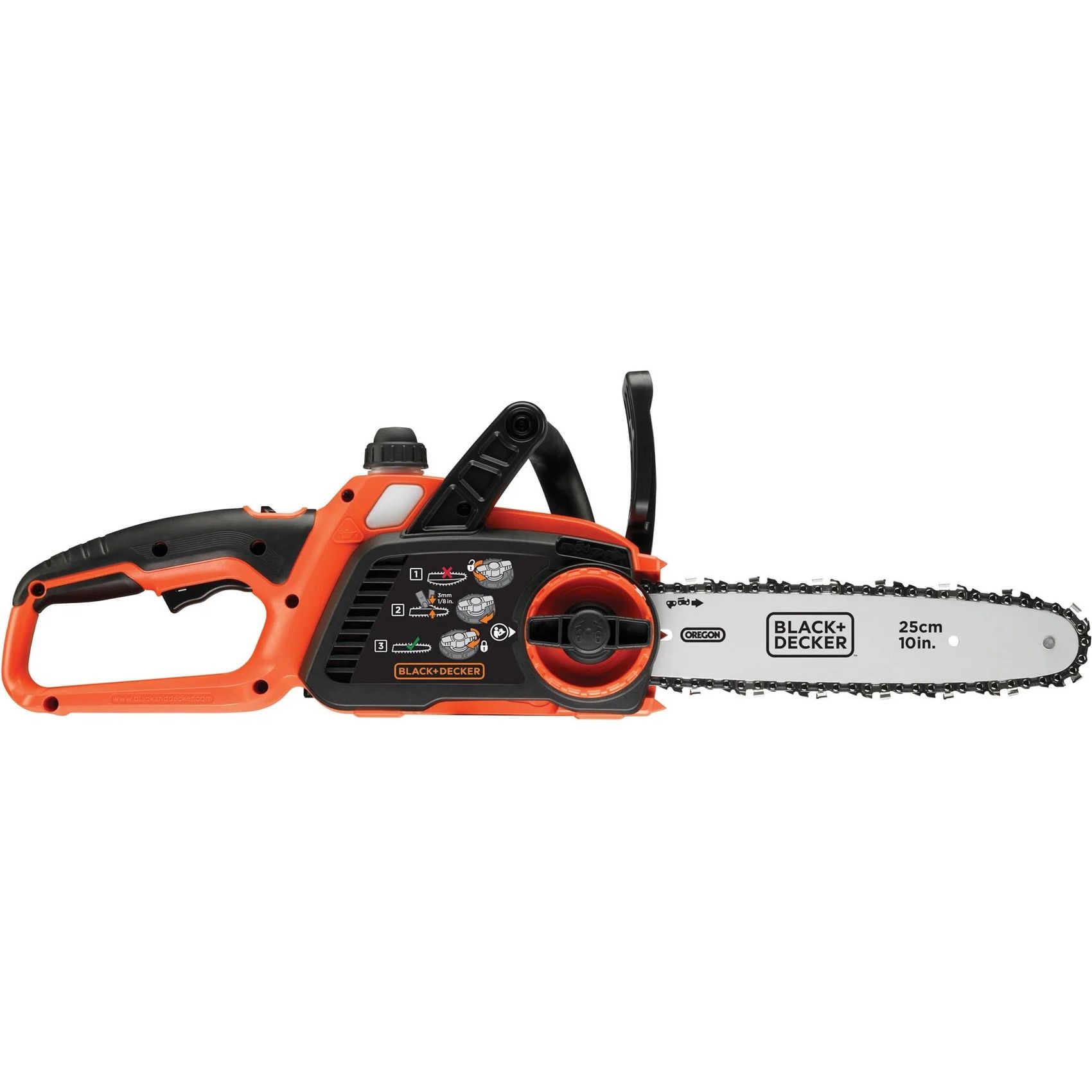 Пила цепная Black+Decker аккумуляторная (GKC1825L20-QW) - фото 3