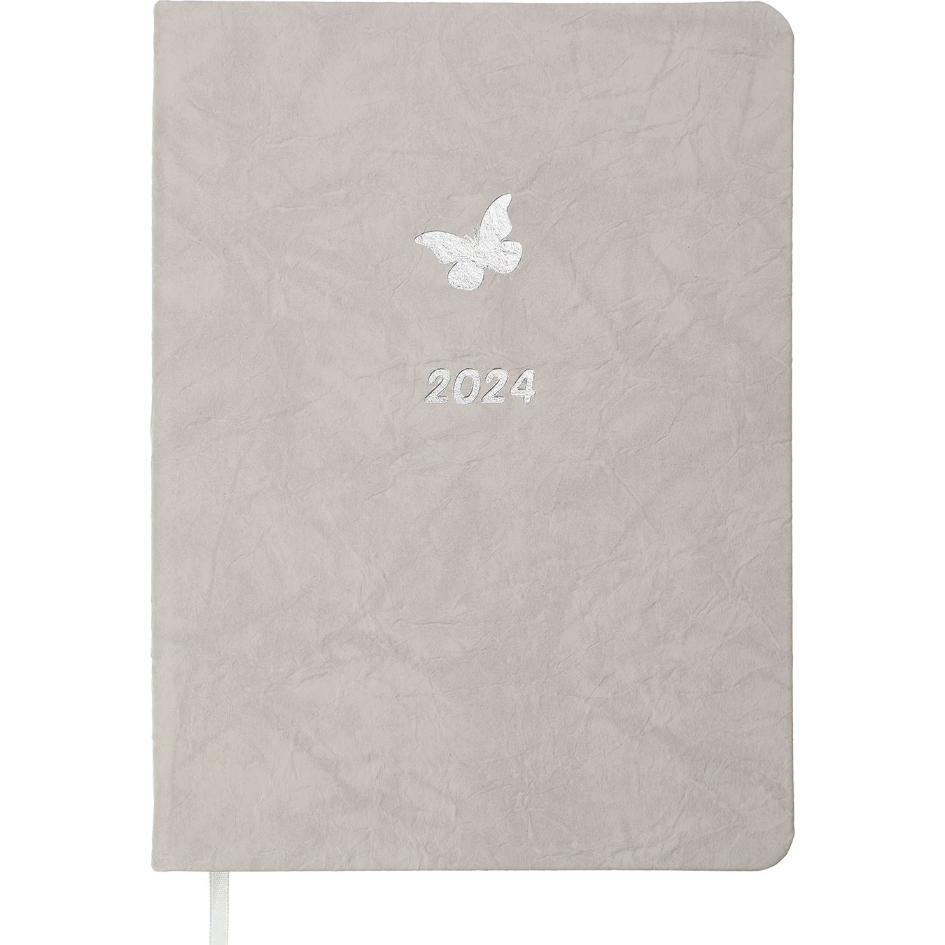 Ежедневник датированный Buromax Dolce 2024 A5 серый (BM.2140-09) - фото 1