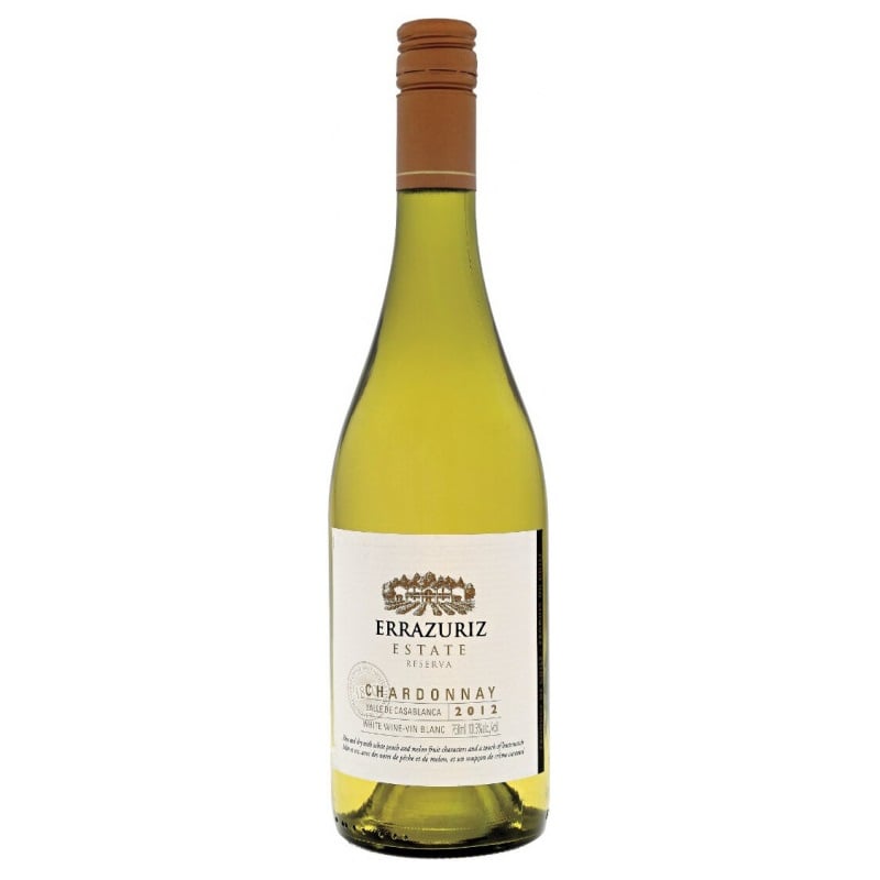 Вино Errazuriz Estate Chardonnay, белое, сухое, 13,5%, 0,75 л - фото 1