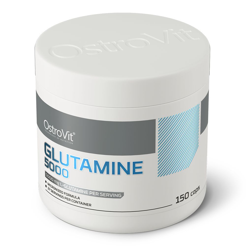 Аминокислота OstroVit Glutamine 5000 150 капсул - фото 2