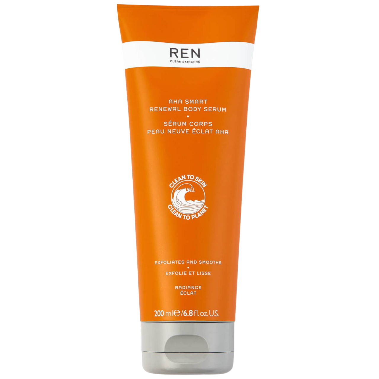 Сыворотка для тела Ren Radiance Clean Skincare AHA Smart Renewal Body Serum, 200 мл - фото 1