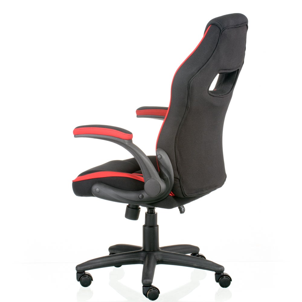 Офісне крісло Special4you Prime чорне з червоним (E5555) - фото 7