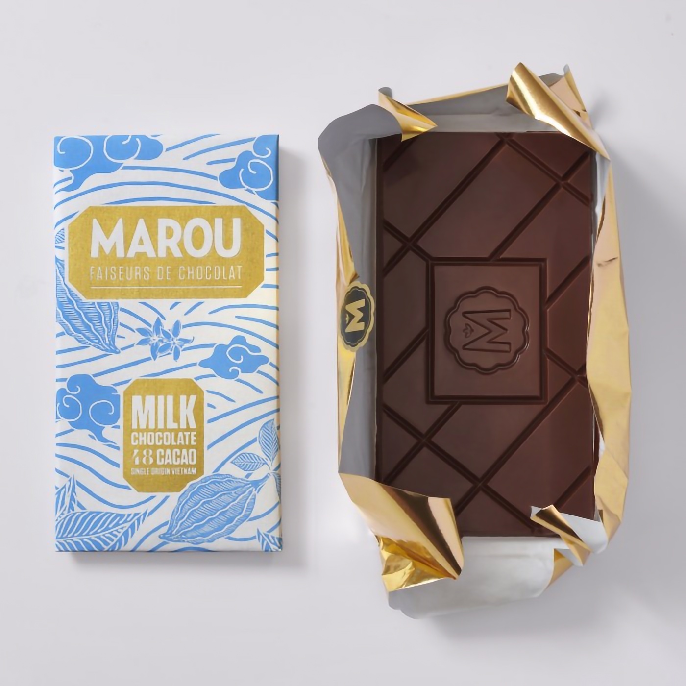 Шоколад молочний Marou 48% 80 г - фото 2