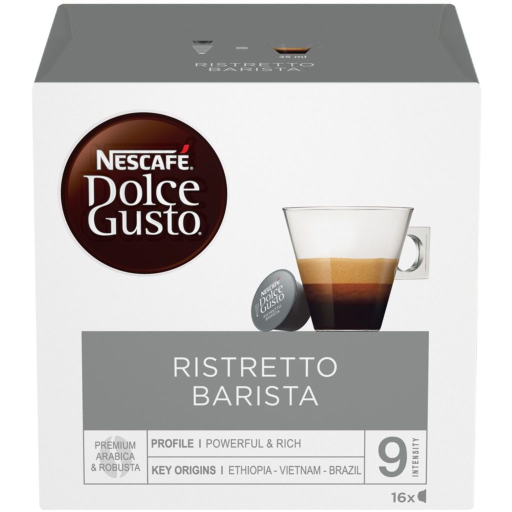 Кава в капсулах Nescafe Dolce Gusto Ristretto Barista 16 шт. 120 г - фото 1