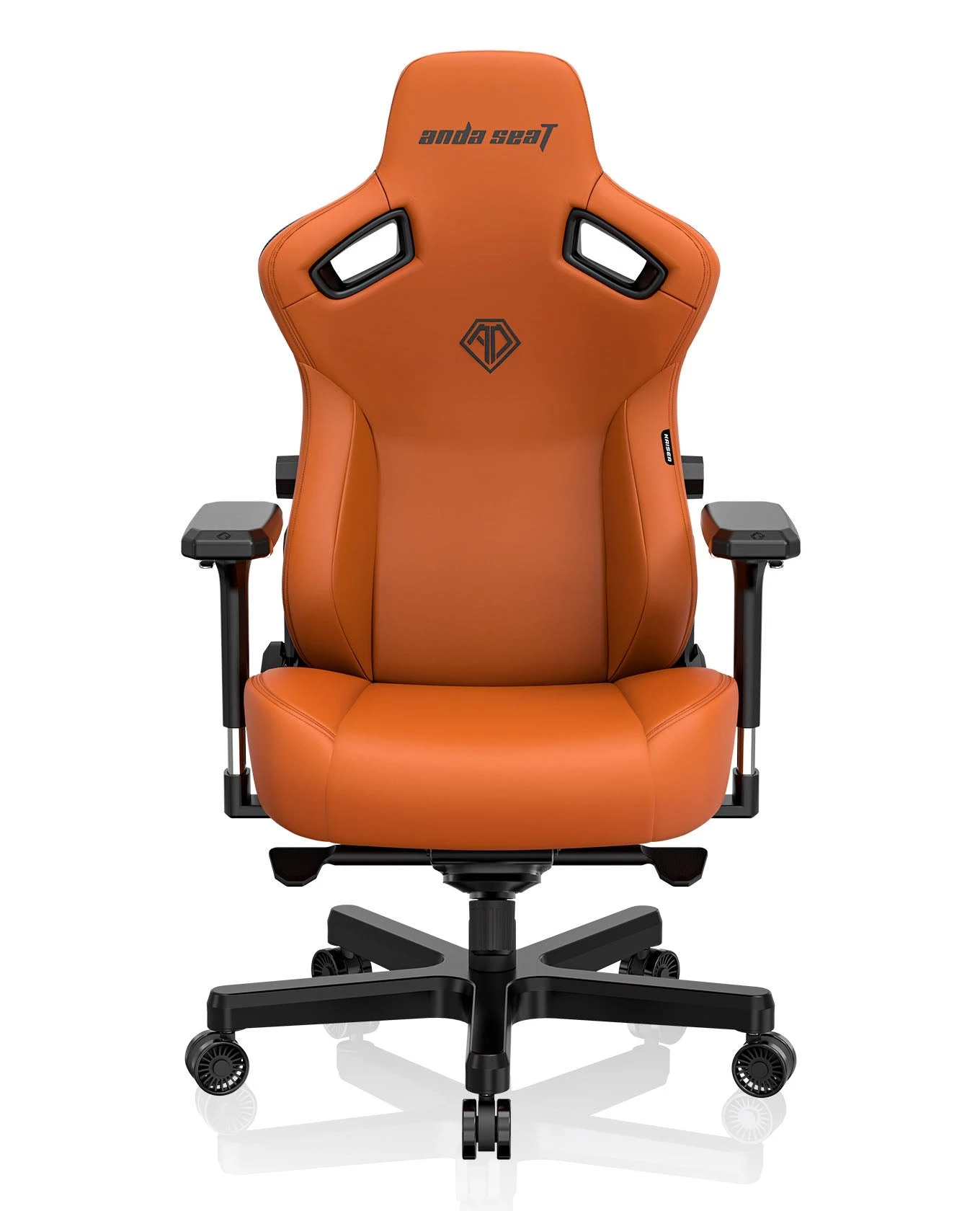 Кресло игровое Anda Seat Kaiser 3 Size XL Orange (AD12YDC-XL-01-O-PV/C) - фото 2