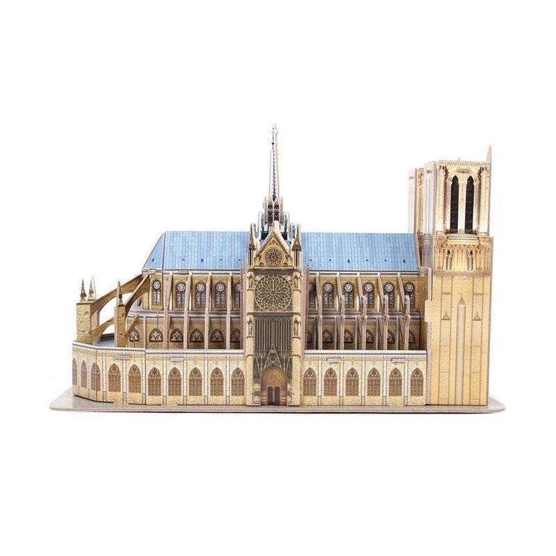 Пазл 3D CubicFun Notre-Dame-de-Paris, 53 елемента (C242h) - фото 3