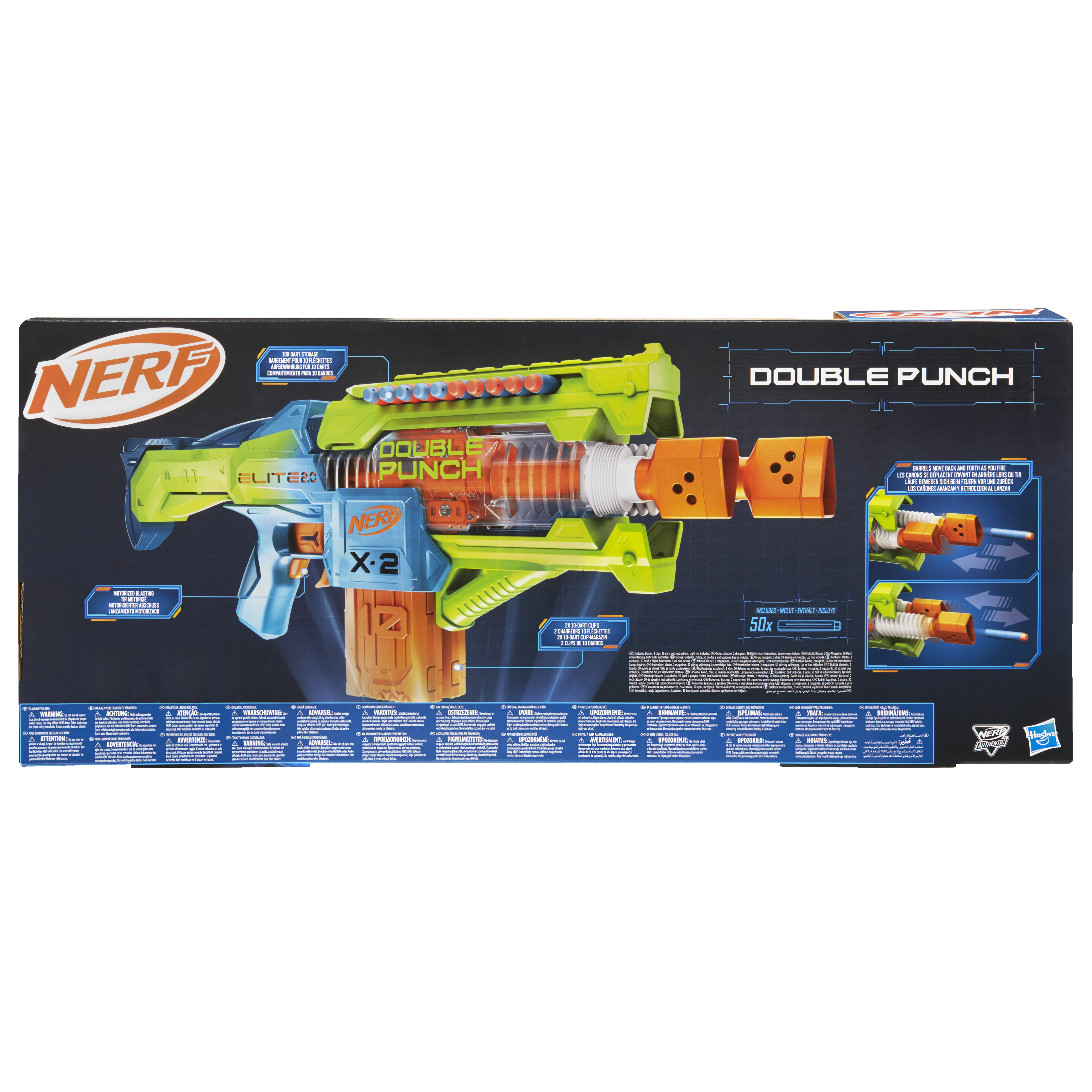 Бластер Hasbro Nerf Elite 2.0 Двойной удар (F6363) - фото 3