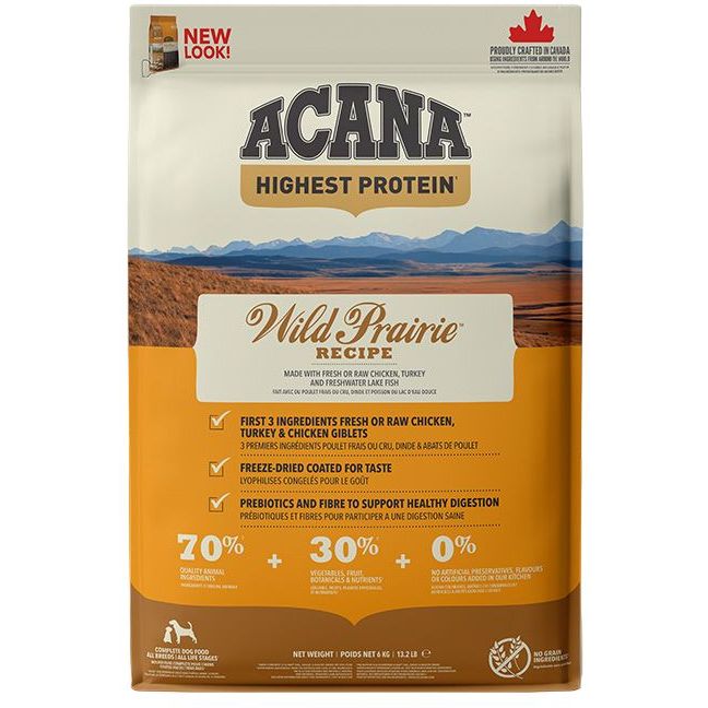 Сухой корм для собак Acana Wild Prairie Dog Recipe, 6 кг - фото 2