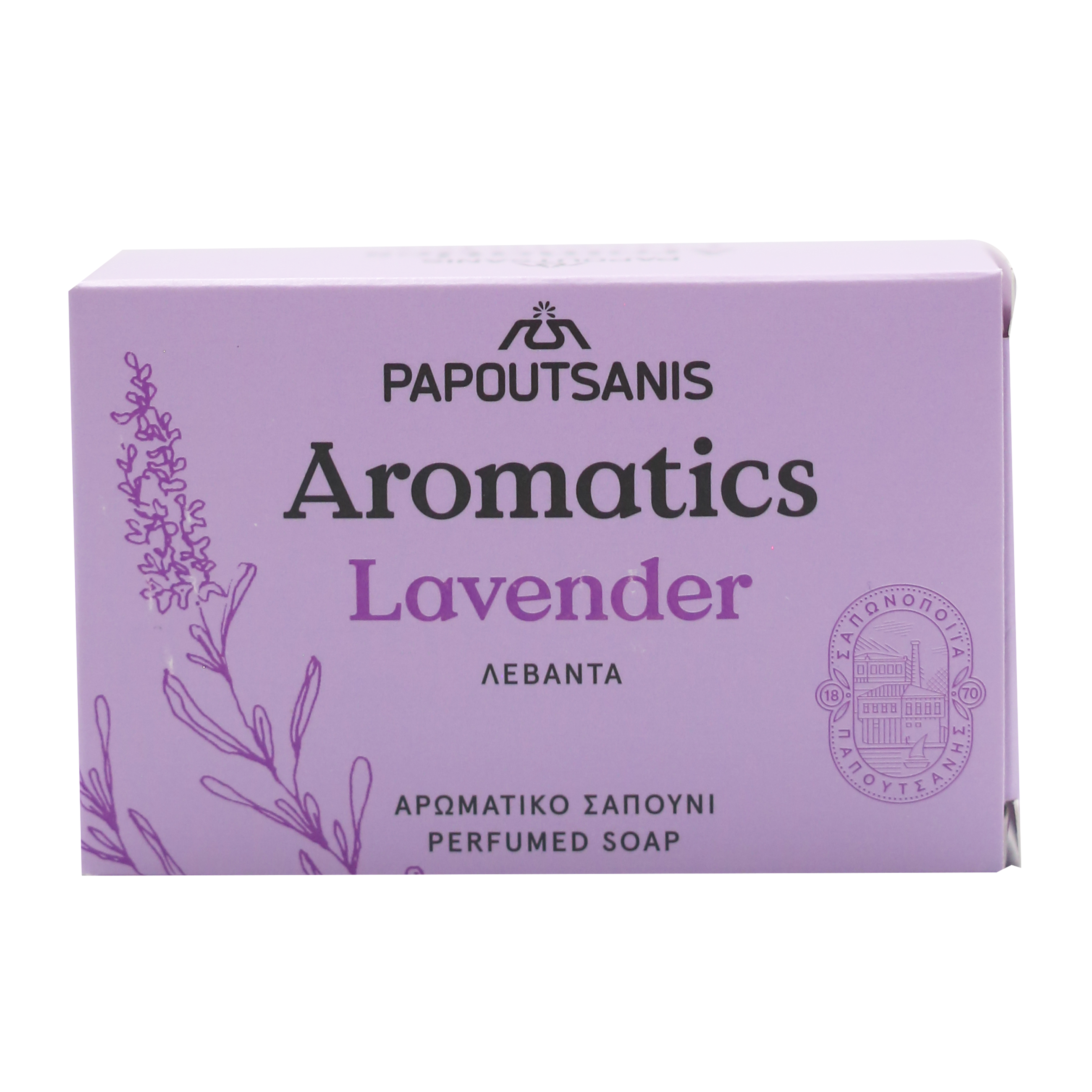 Твердое мыло Aromatics Лаванда, 100 г (ABSL100) - фото 1