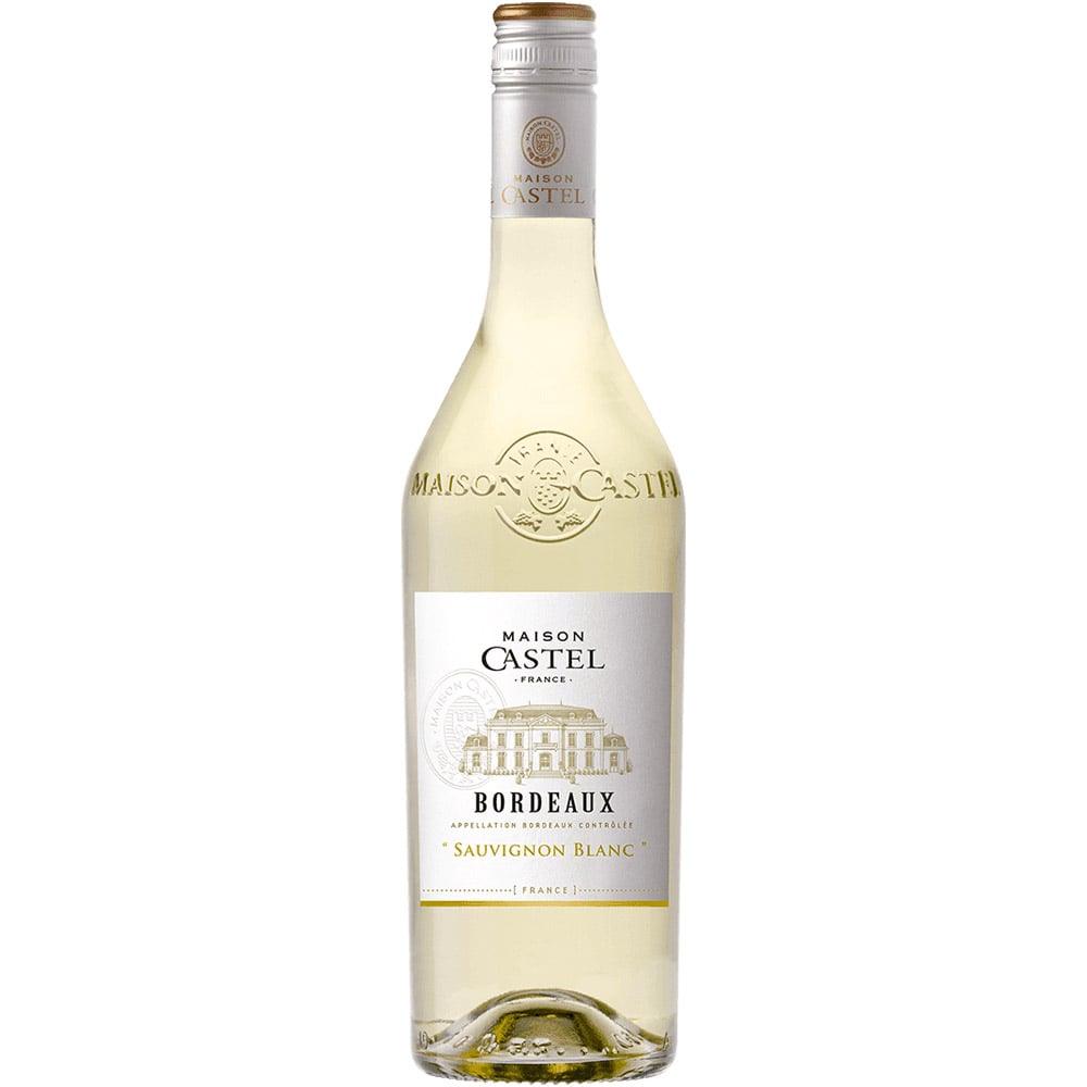 Вино Maison Castel Bordeaux Sauvignon Blanc, белое, сухое, 0,75 л - фото 1