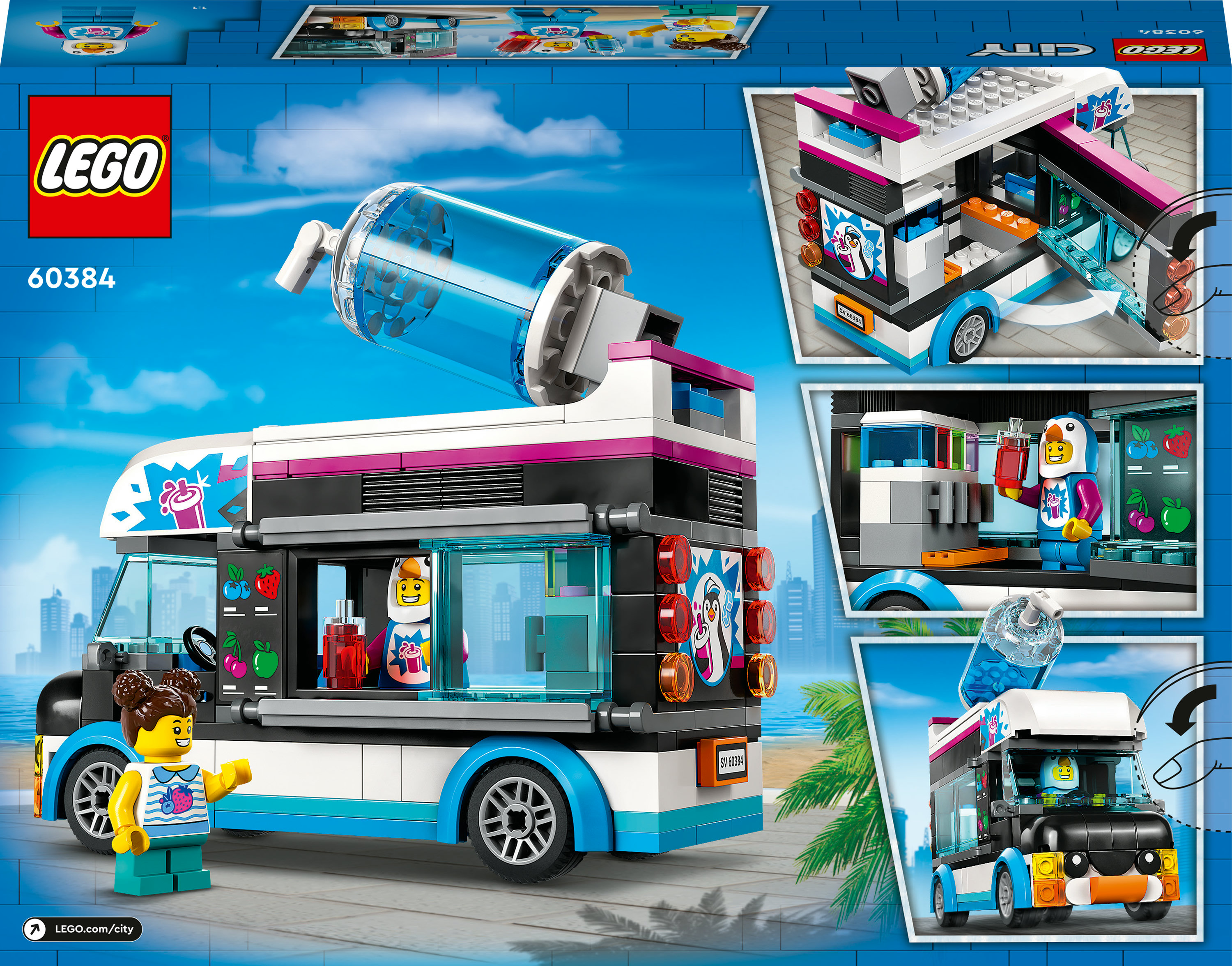 Конструктор LEGO City Веселий фургон пінгвіна, 194 деталі (60384) - фото 9