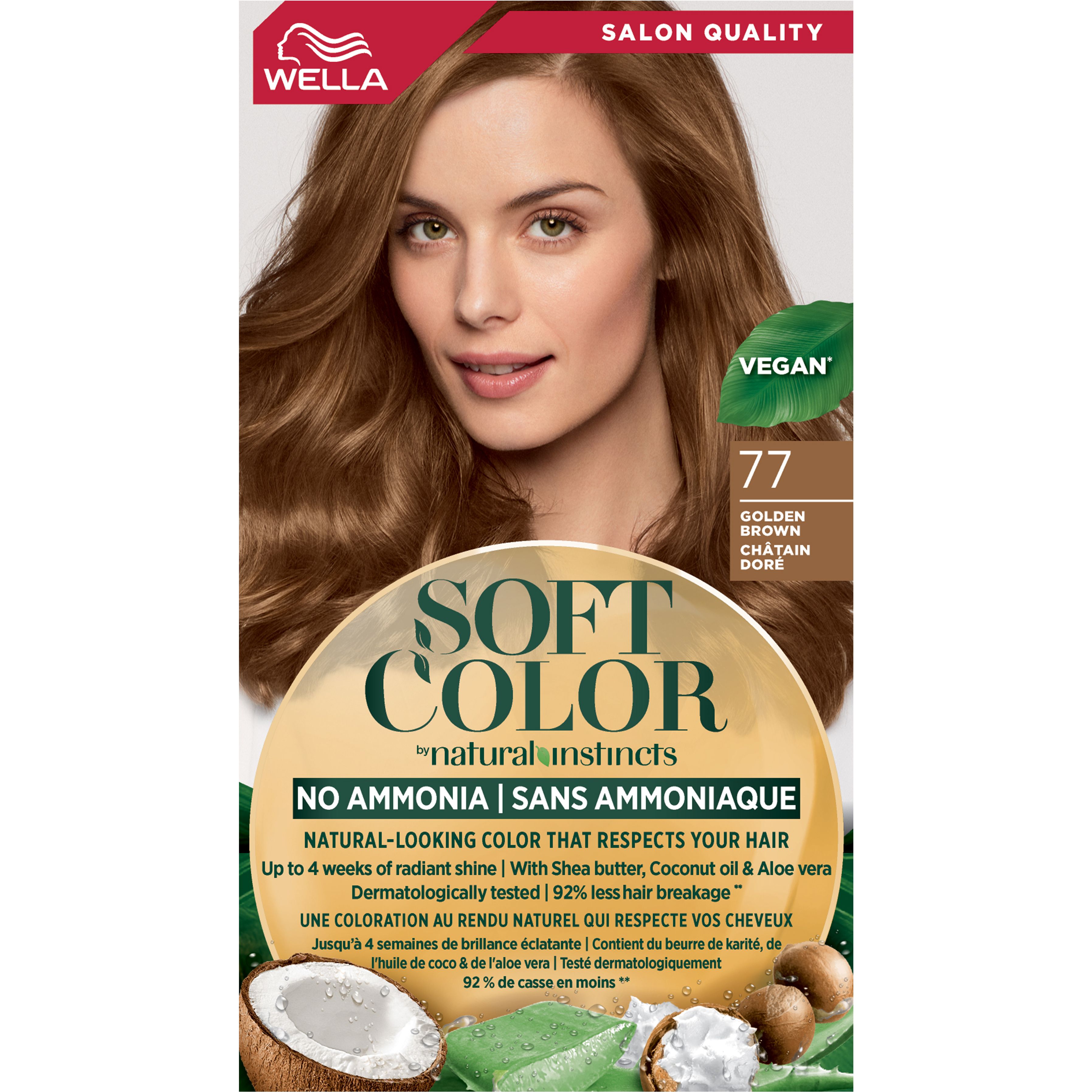 Краска для волос Wella Soft Color тон 77 Золотисто-коричневый (3614228865777) - фото 1