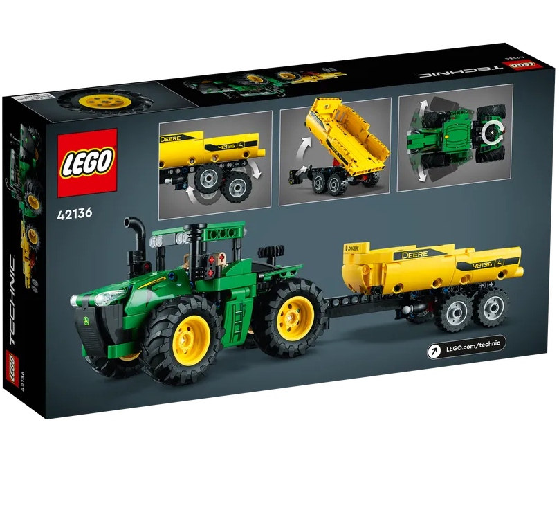 Конструктор LEGO Technic John Deere 9620R 4WD Tractor, 390 деталей (42136) - фото 3