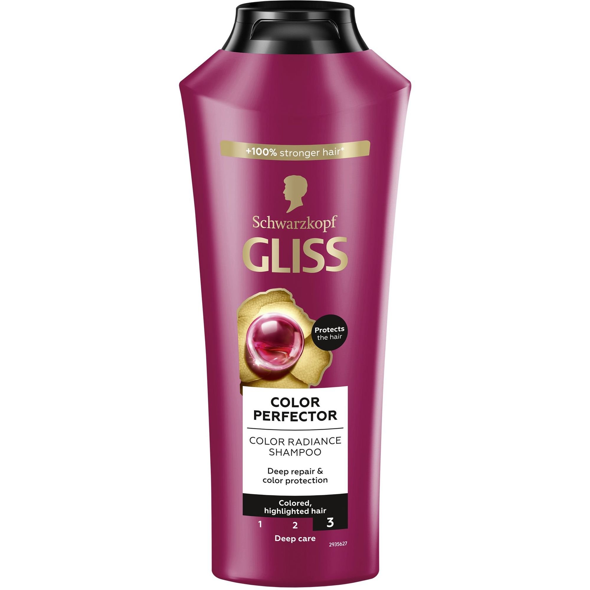 Шампунь Gliss Color Perfector для фарбованого та мелірованого волосся 400 мл - фото 1