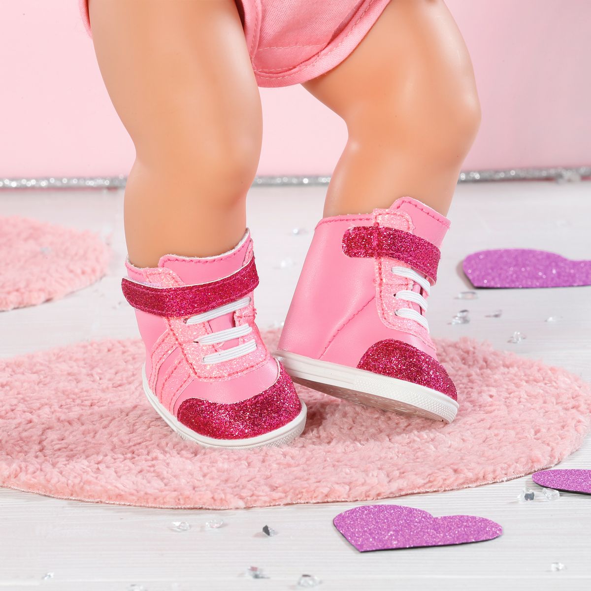 Обувь для куклы Baby Born Розовые кеды (833889) - фото 5
