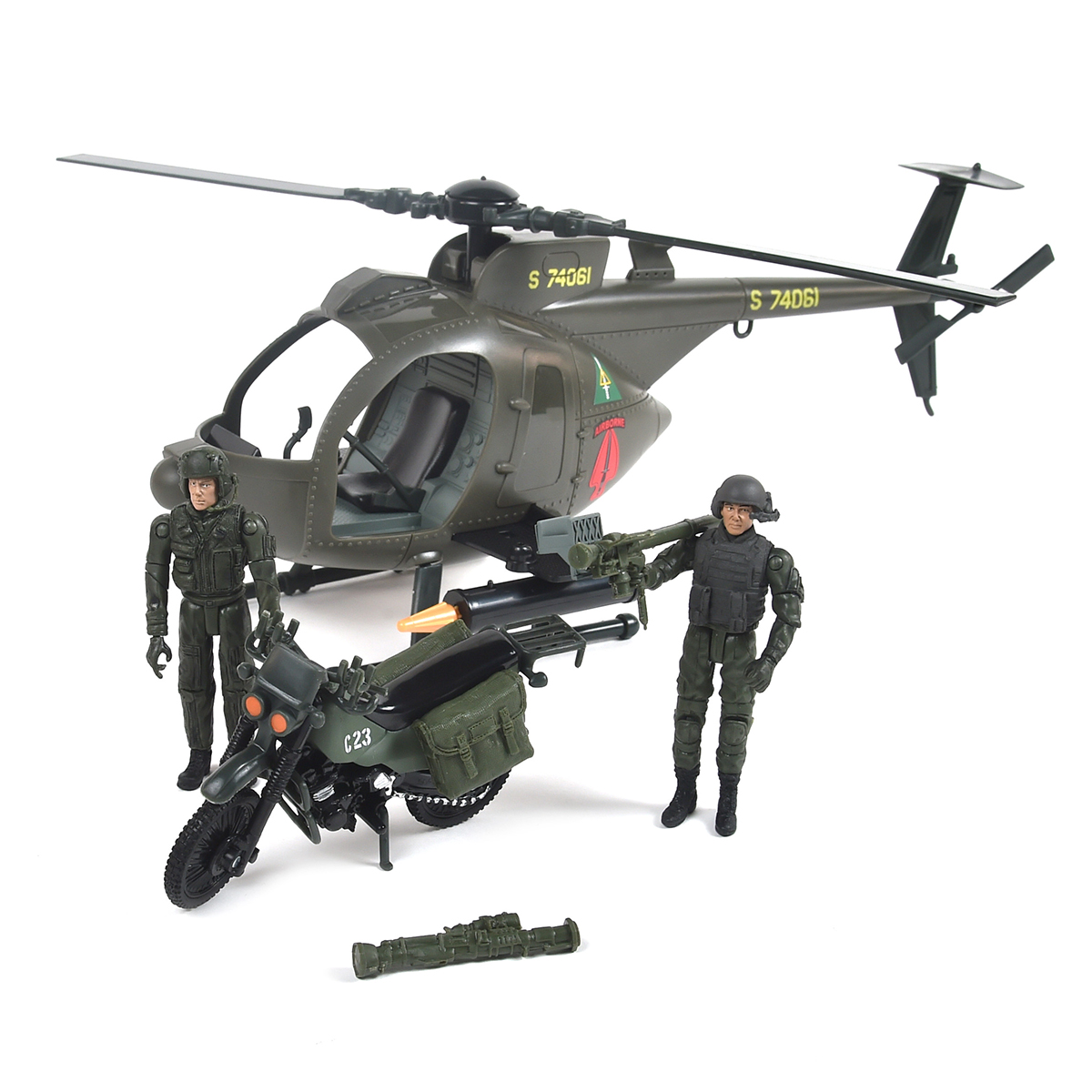 Игровой набор Elite Force Многоцелевой вертолет MH-6 (101860) - фото 2