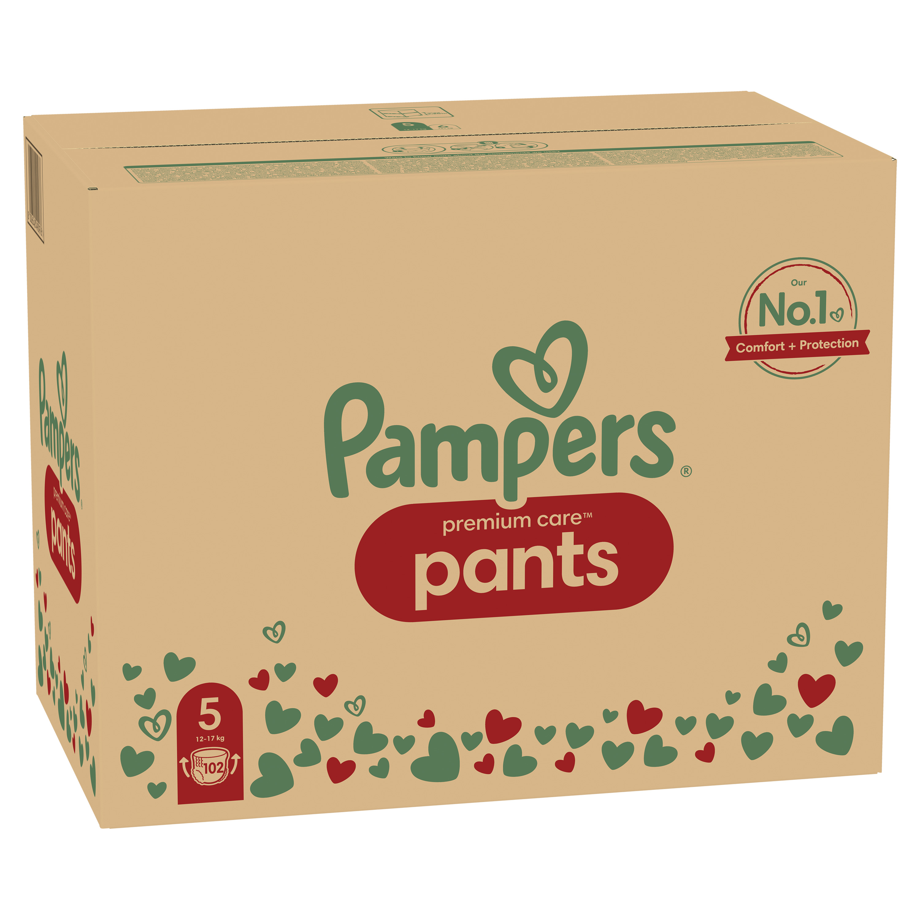 Подгузники-трусики Pampers Premium Care Pants Junior 5 (12-17 кг) 102 шт. - фото 3