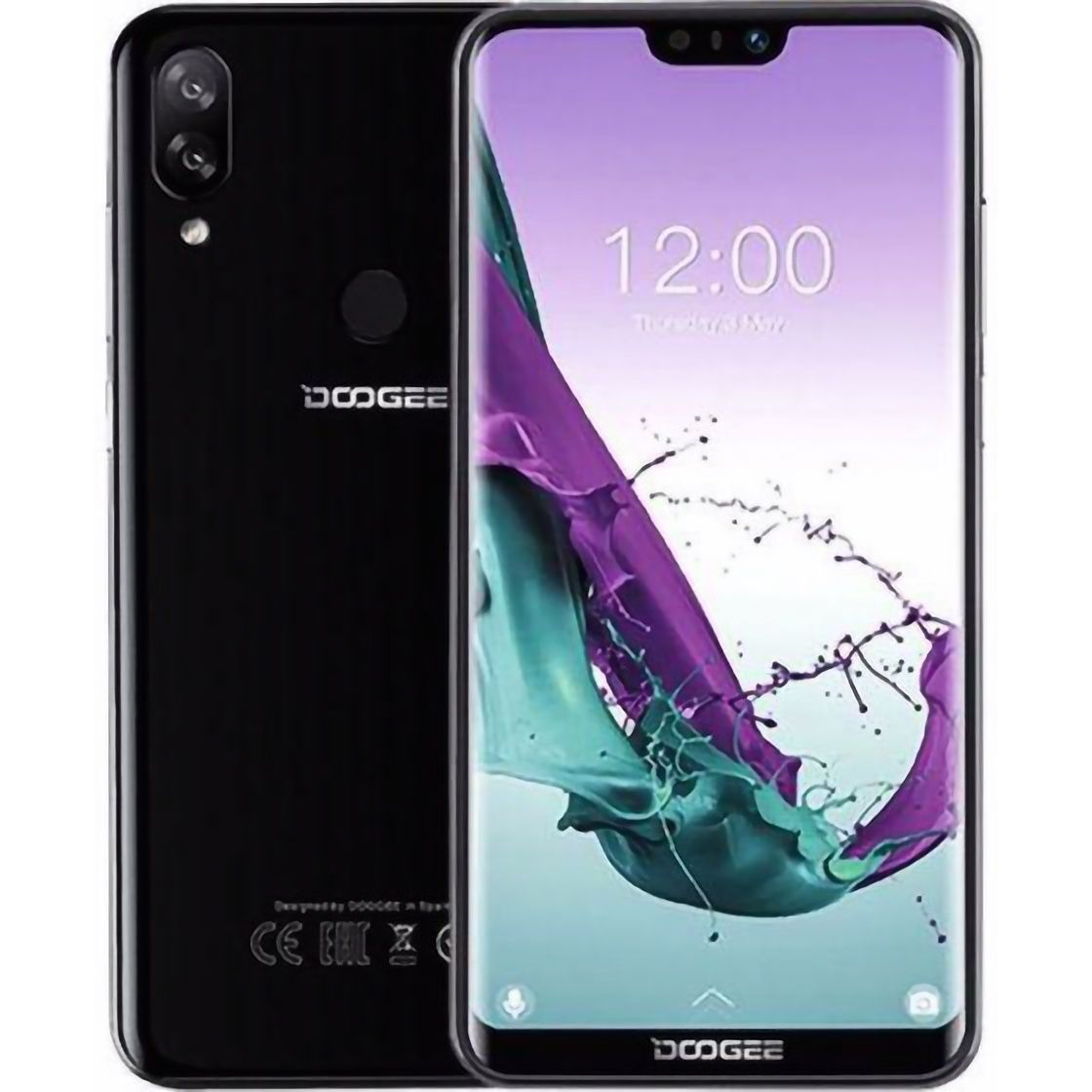 Смартфон Doogee N10 3/32 Gb Global Black - фото 1