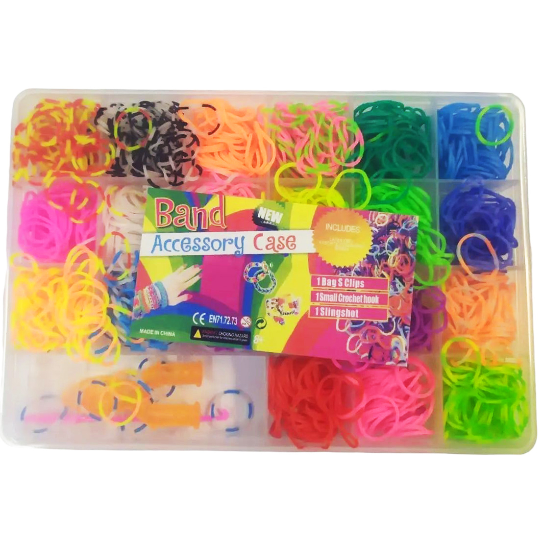 Набір гумок для плетіння G-Toys 21 кольори в коробці (1722876640) - фото 1