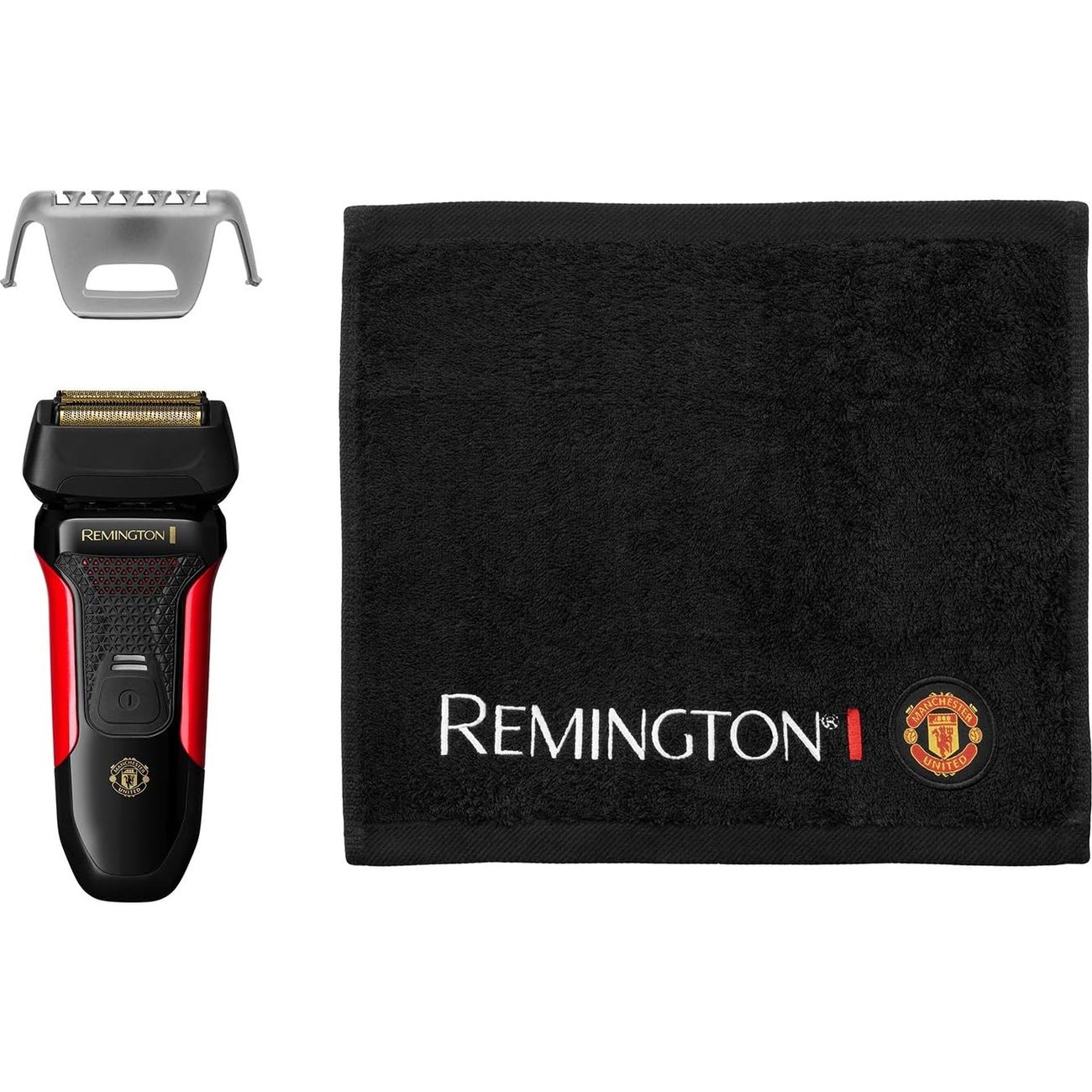 Электробритва Remington Manchester United F4 Style черно-красная (F4005) - фото 4