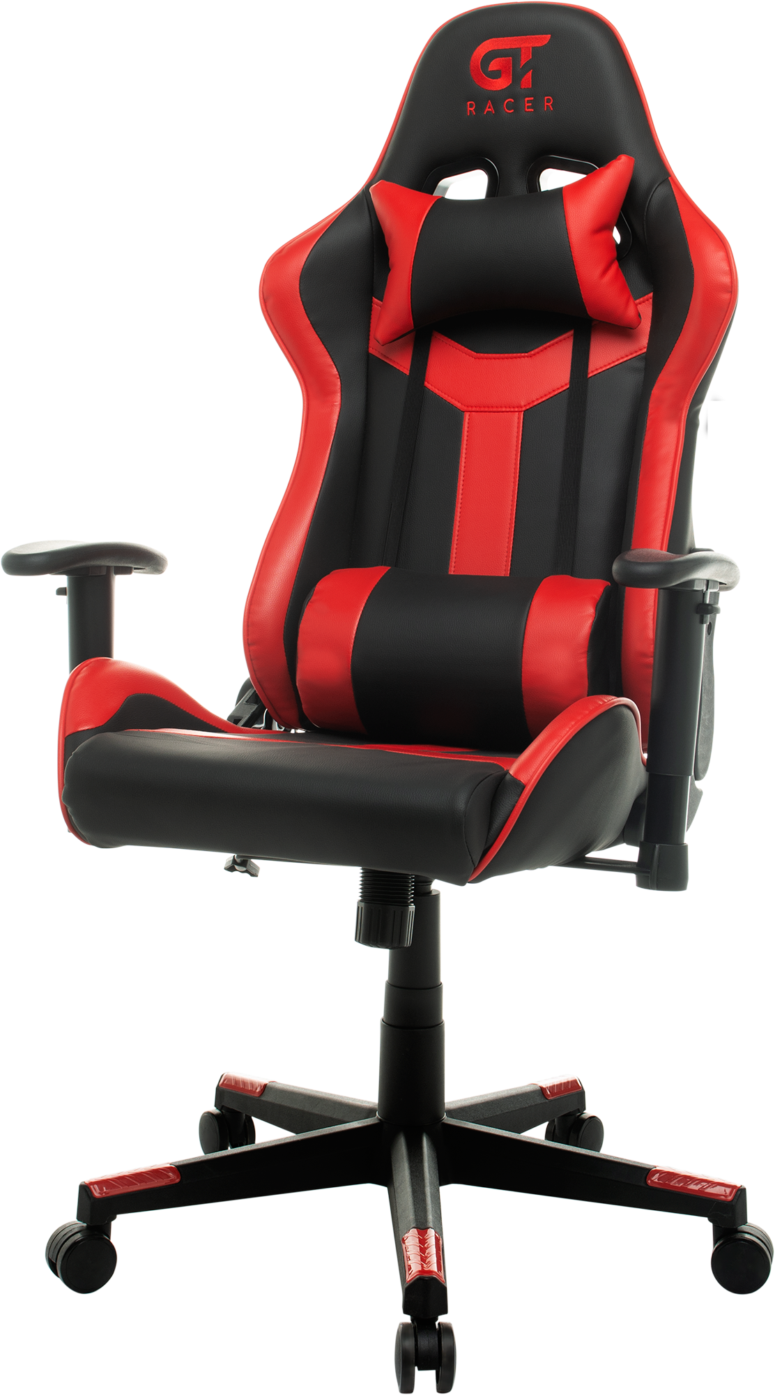 Геймерське крісло GT Racer чорне з червоним (X-2527 Black/Red) - фото 4