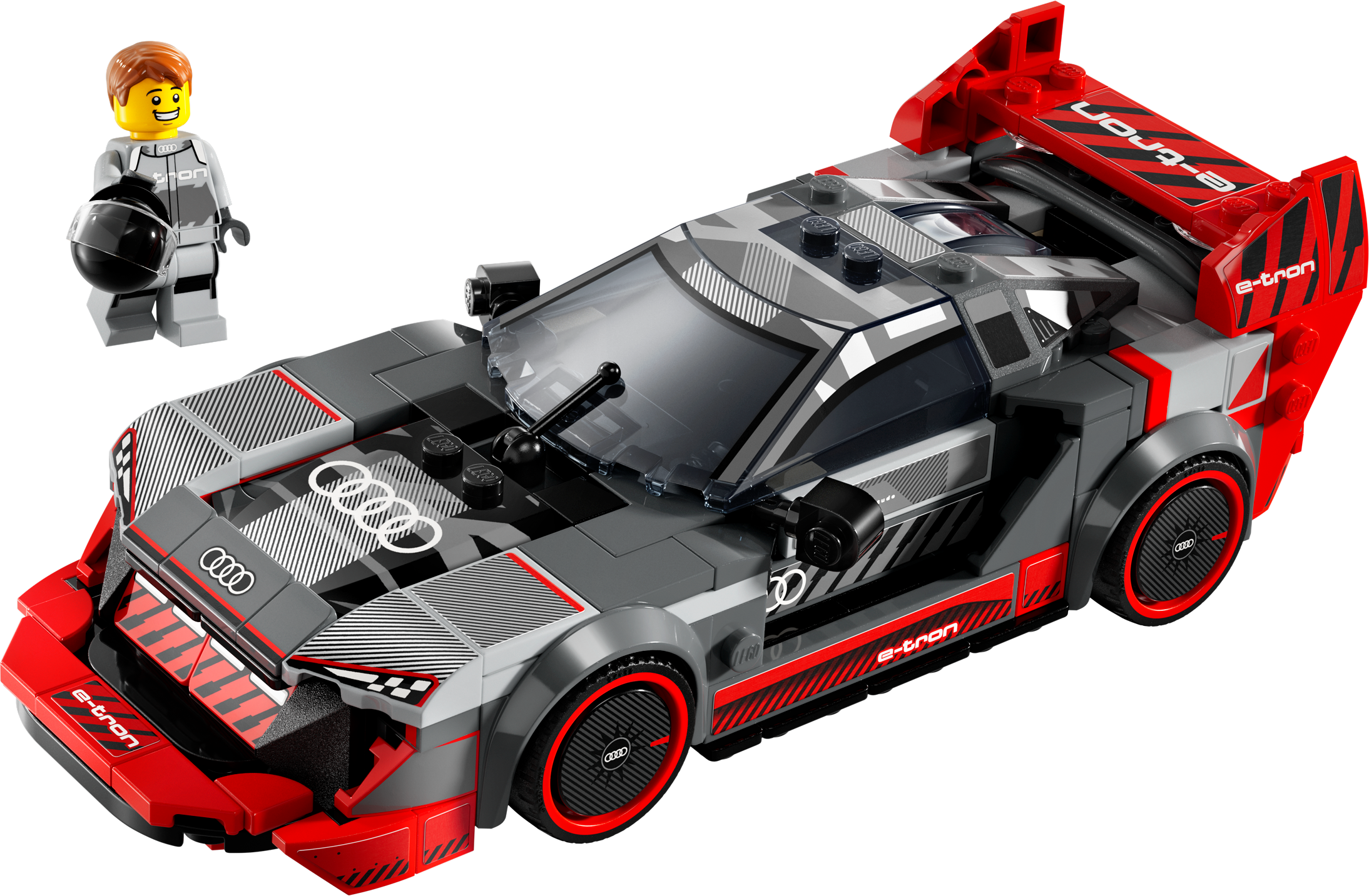 Конструктор LEGO Speed Champions Автомобіль для перегонів Audi S1 e-tron quattro 274 деталі (76921) - фото 2