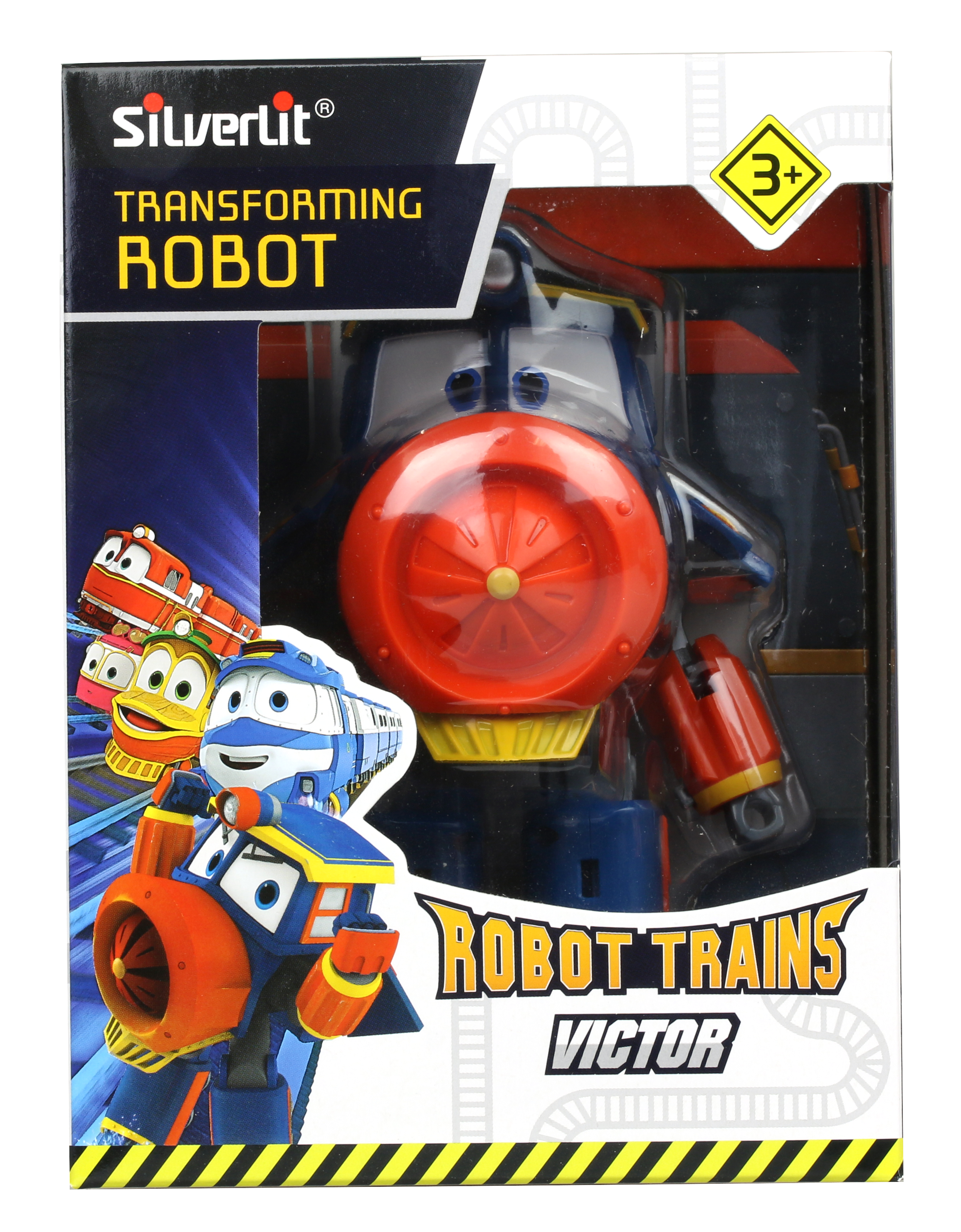 Трансформер паровозик Silverlit Robot Trains Віктор, 10 см (80168) - фото 5