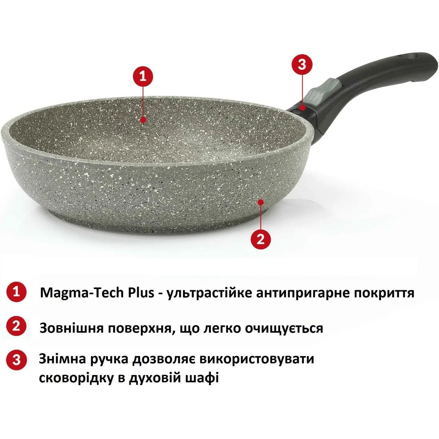 Сковорода Flonal Monolite 24 см (MOIPB2490) - фото 8