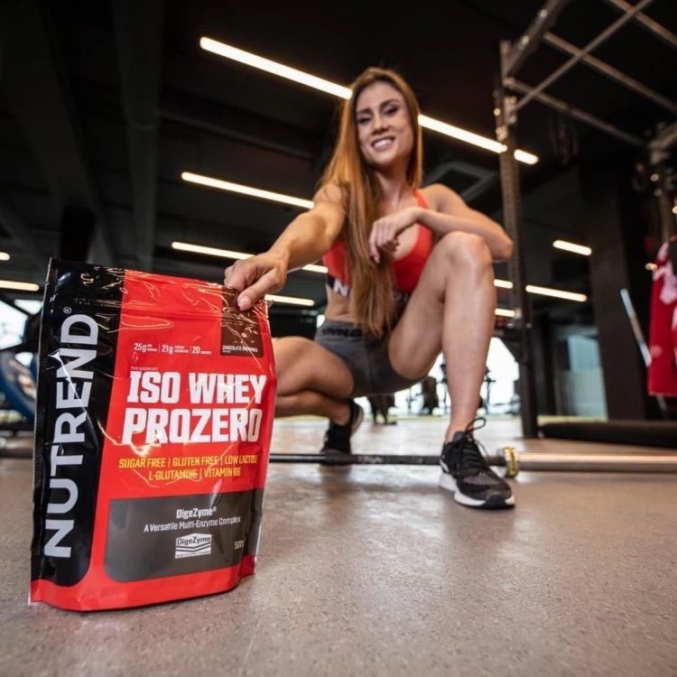 Протеин с энзимами Nutrend Iso Whey ProZero печенье-крем 500 г - фото 2