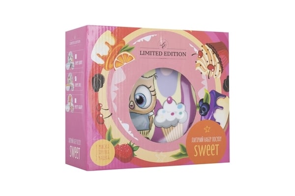 Набор детской посуды Limited Edition Sweet Owl, 3 предмета (6400434) - фото 5