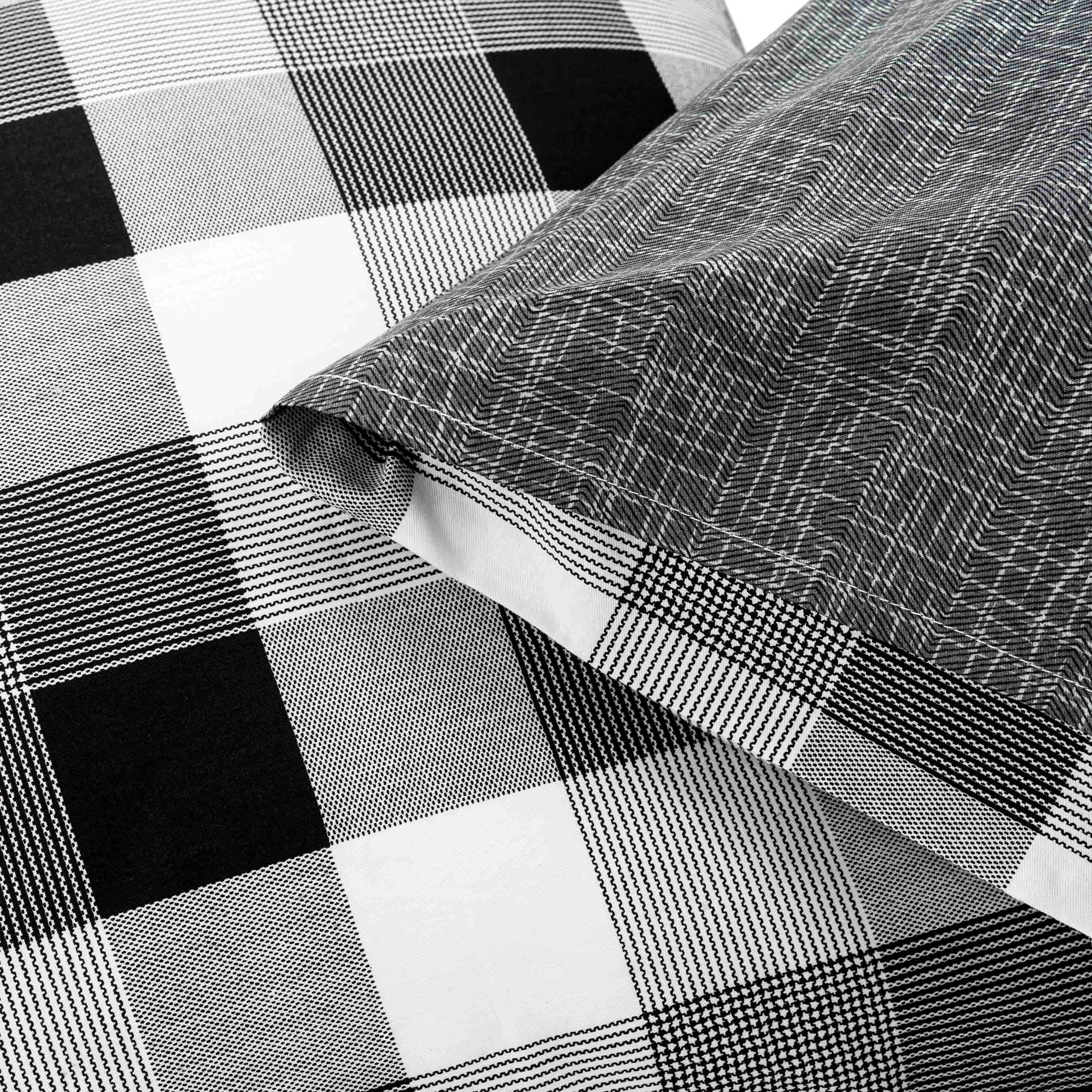 Комплект постельного белья Ardesto Gloria сатин двуспальный евро серый (ART2022SR) - фото 5