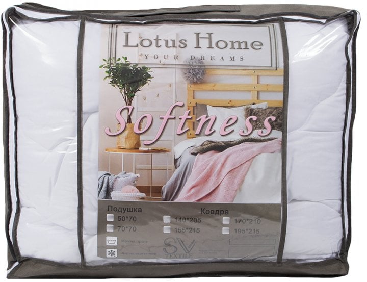 Ковдра Lotus Softness, 215х195 см, білий (2000022201896) - фото 3