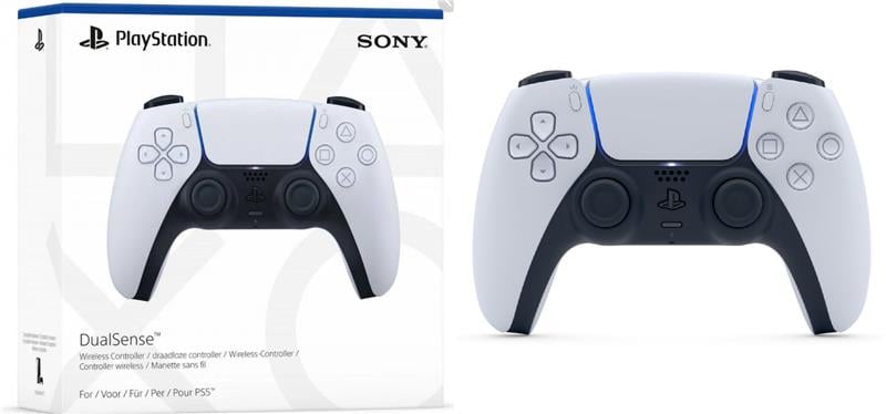 Геймпад бездротовий Sony PlayStation 5 Dualsense White (9399902) - фото 2