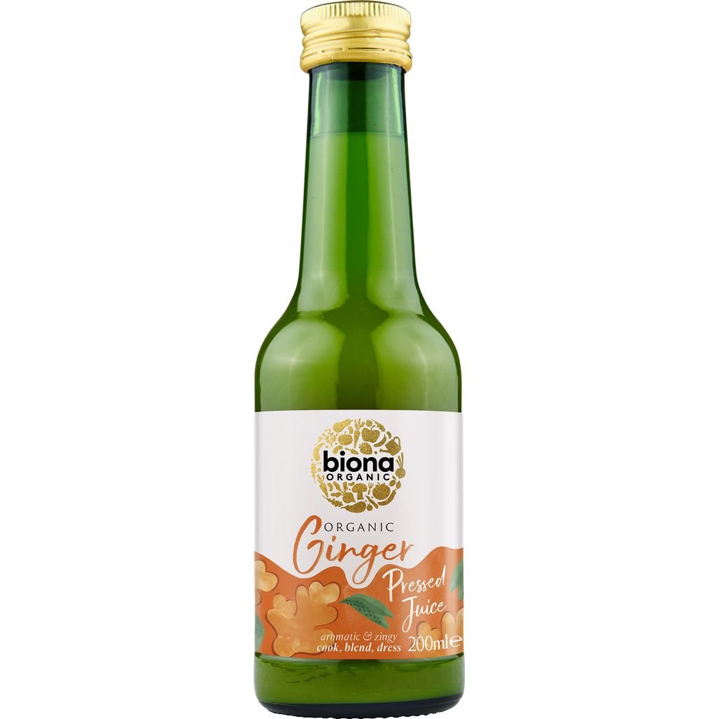 Імбирний сік Biona Organic Ginger Pressed Juice 200 г - фото 1